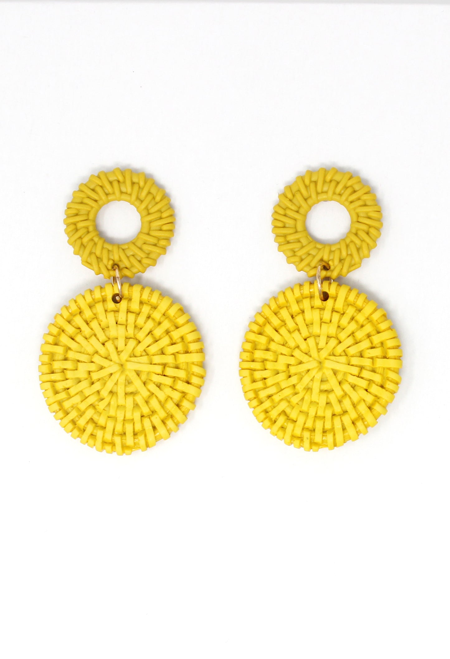 Yellow Earrings