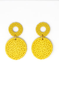 Yellow Earrings