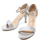 silver glitz barely there sandals