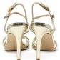 gold rope effect sandal