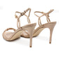 nude rope effect sandal