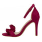 Fuschia Frill Detail Heels