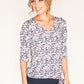 Mille Fleur Print Top