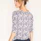 Mille Fleur Print Top