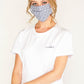 Two Tone Textile Mask-103