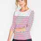 STRIPE TOP WITH BRODERIE ANGLAISE PANEL-1