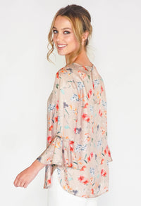 Summer Floral print blouse