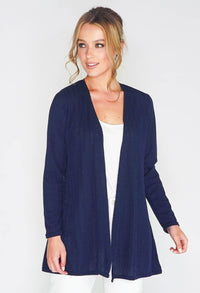 LIGHTWEIGHT RIB EDGE TO EDGE CARDI