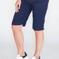 CASUAL BERMUDA SHORTS - NAVY