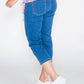 SUDDENLY SLIMMER PULL ON DENIM CAPRI