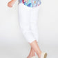 SUDDENLY SLIMMER PULL ON CAPRI JEGGING - WHITE