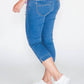 SHAPE & LIFT SUMMER 5 POCKET CAPRI PANTS - LIGHT DENIM