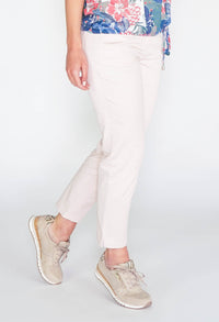 GLAM COTTON SATEEN 7/8 PANT - ROSE