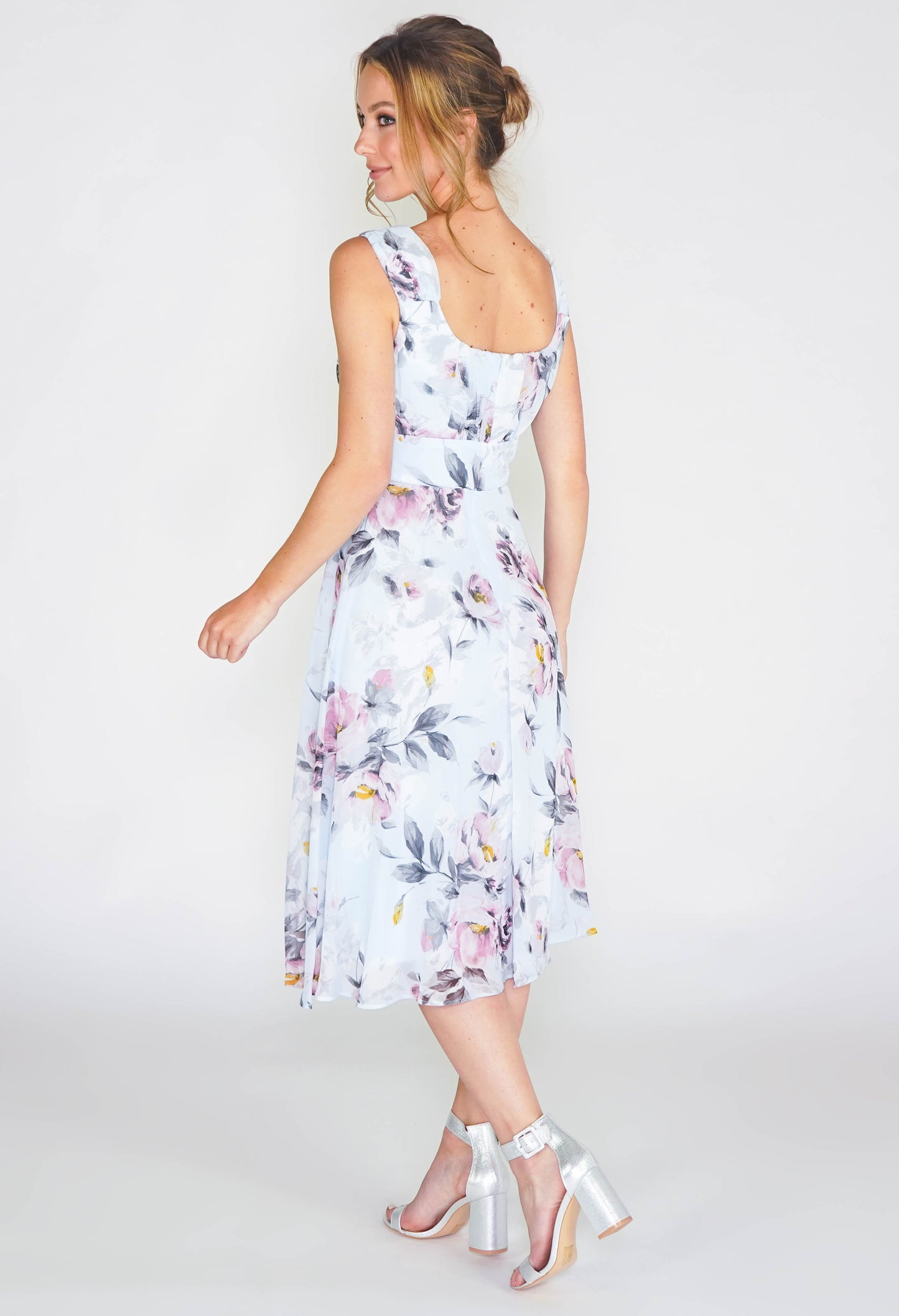 Floral printed dress -1