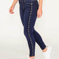 Chloe Skinny jeans in dark denim with side trim