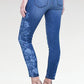 Penny Floral Skinny Jeans