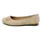 Beige Ballerina Pumps