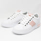 WHITE TRAINER WITH PINK