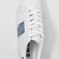 BLUE DETAIL WHITE TRAINER