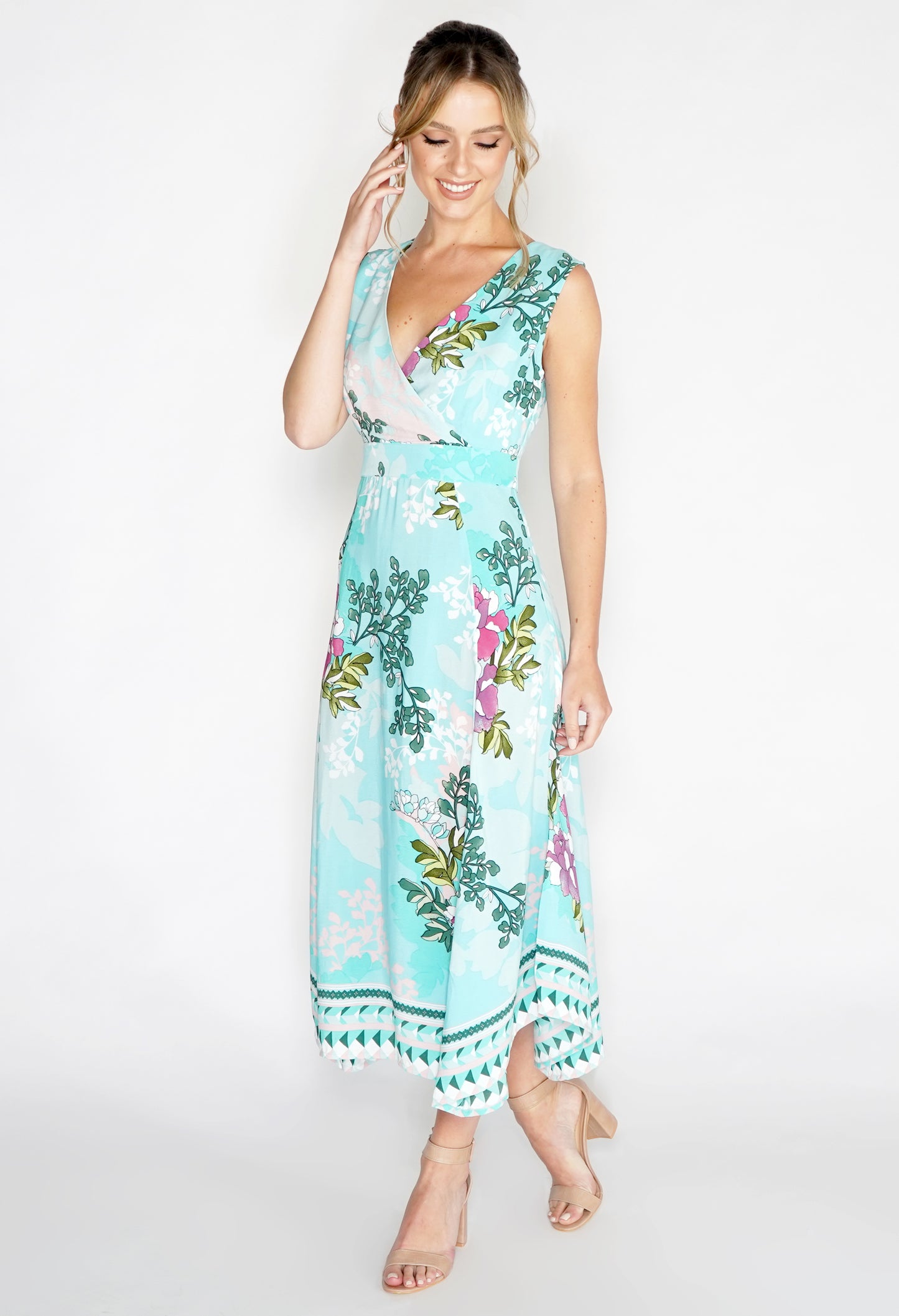 Jasmine Hanky Hem Dress