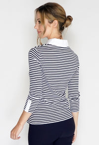 Mini Stripe Polo Shirt