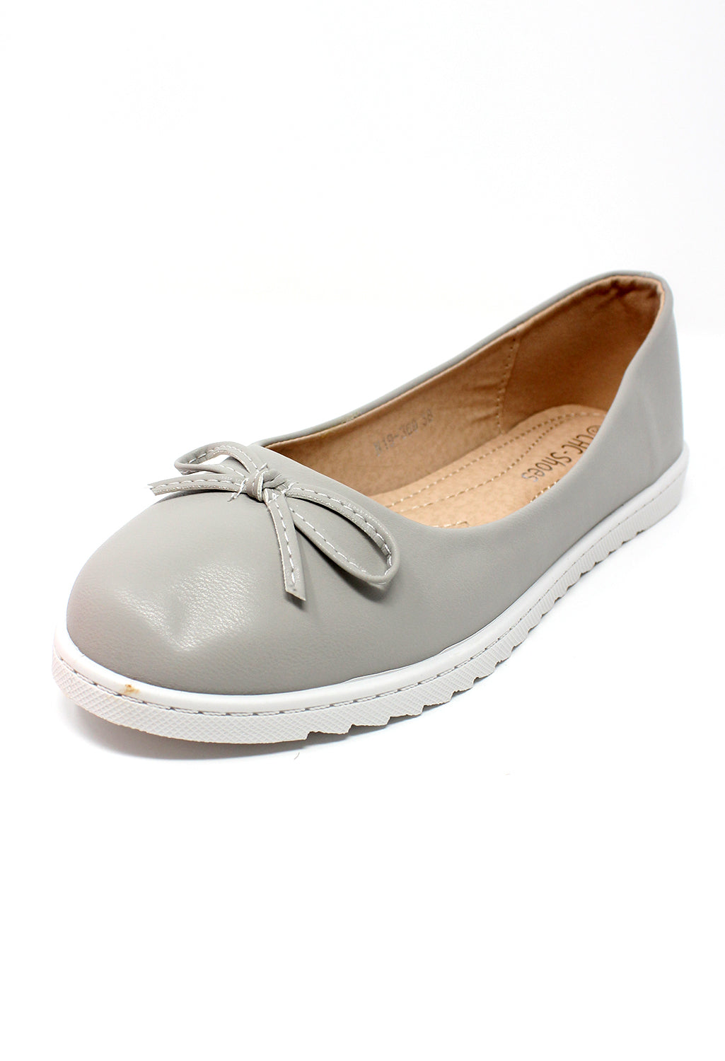 Soft Grey Lightweight Pull-on Pump