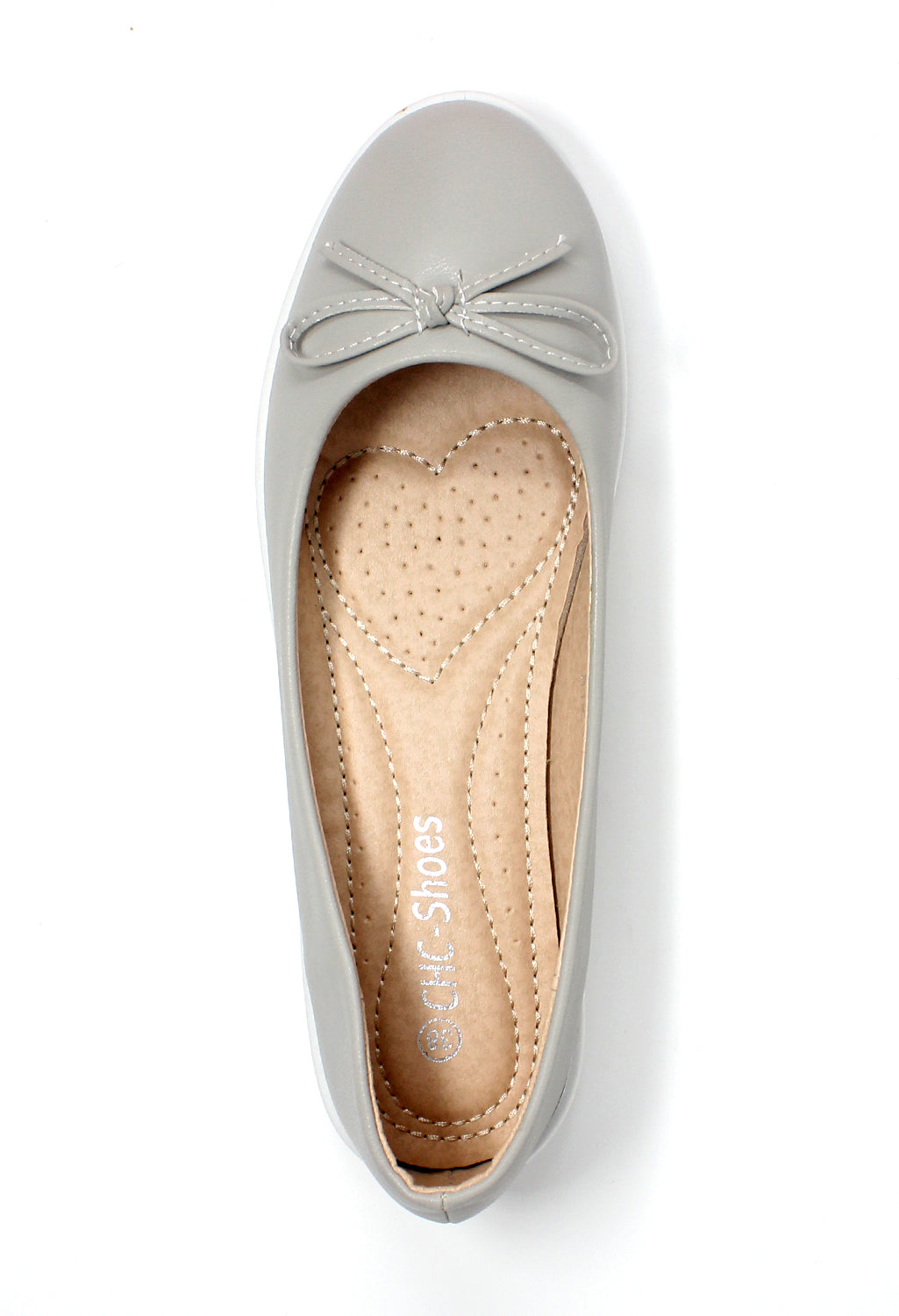 Soft Grey Lightweight Pull-on Pump