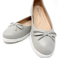 Soft Grey Lightweight Pull-on Pump