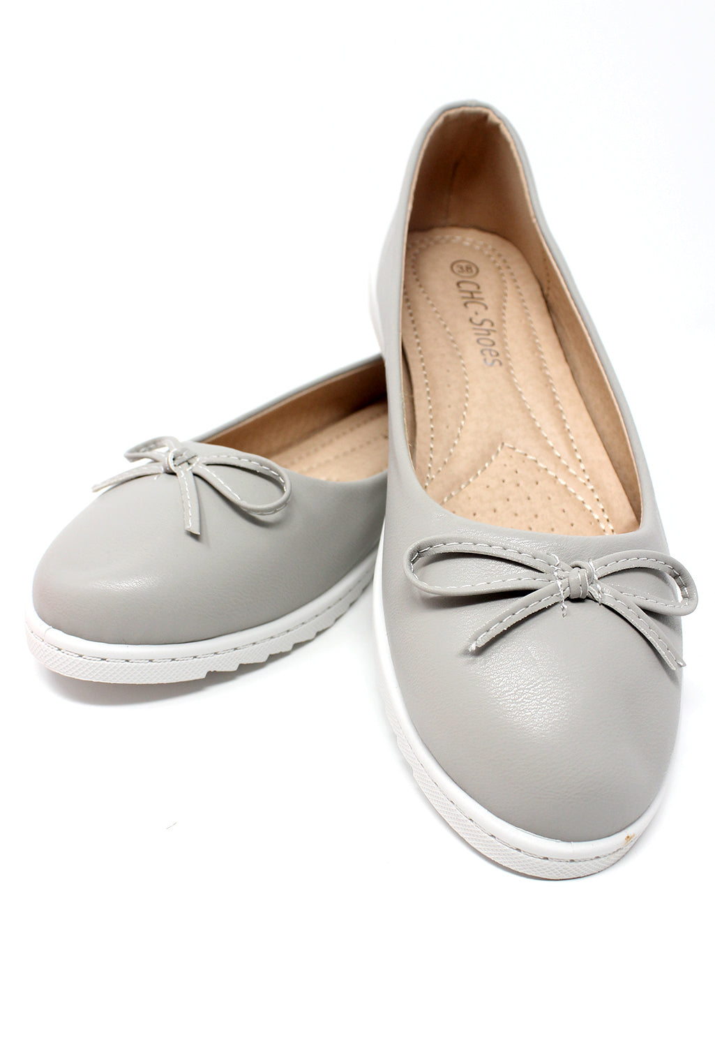 Soft Grey Lightweight Pull-on Pump