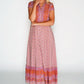 Paisley Contrast Maxi Dress