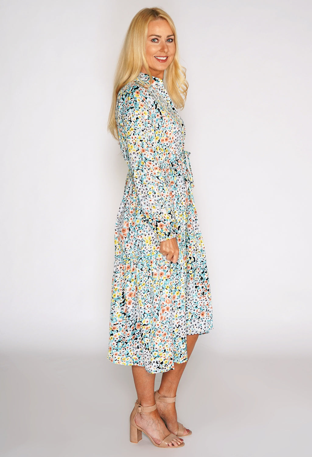 Floral Midi Dress-5