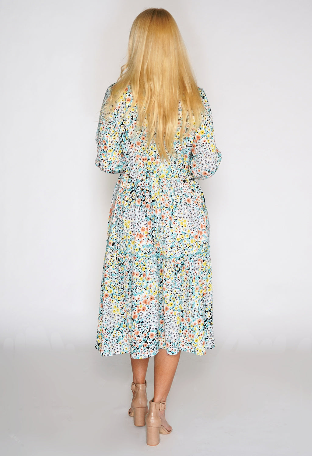 Floral Midi Dress-5