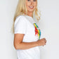 Rainbow Lips Graphic T Shirt