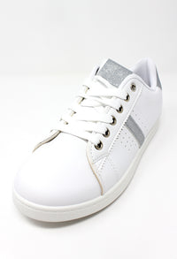 White with Silver Detail Trainer