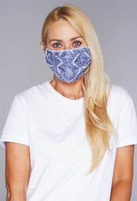 Two Tone Textile Mask-100