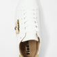 White with Gold Laced Trainer