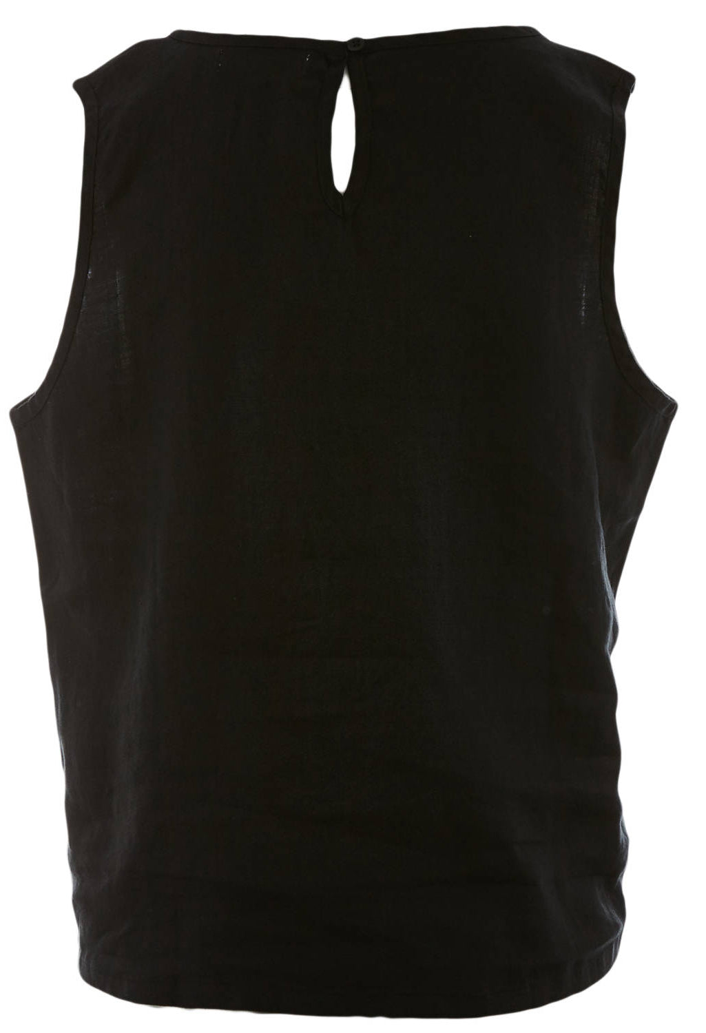 Linen Top - Black