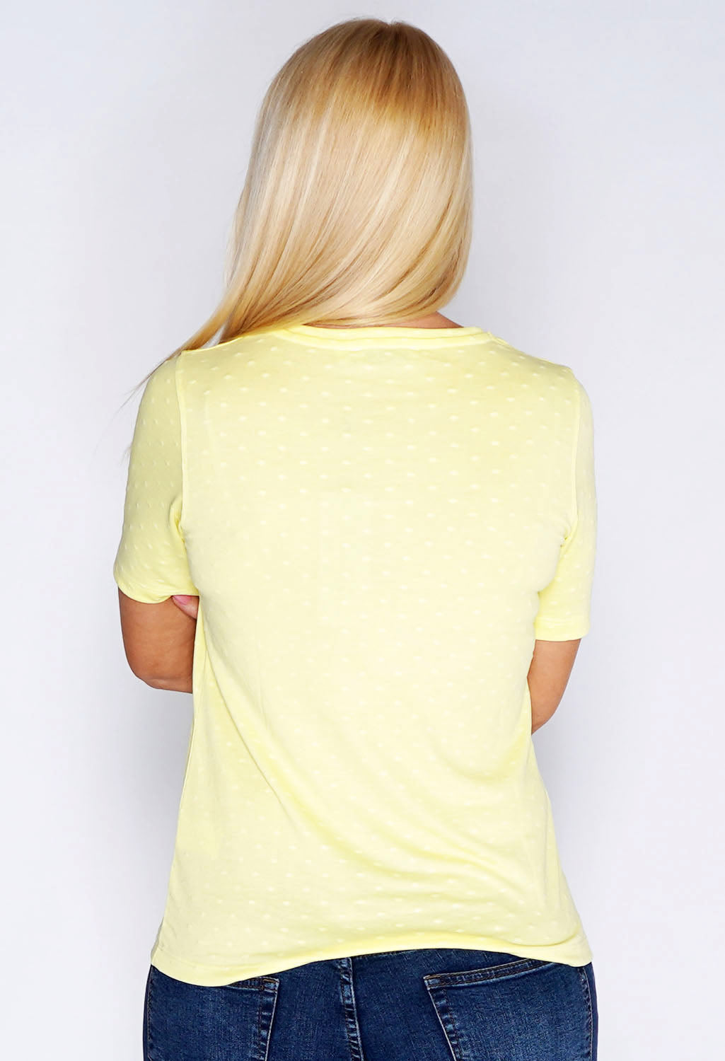 Dot Jacquard T-shirt