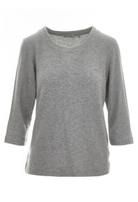 Pullover Plain Soft grey