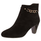 Black Microfibre Plain Front Elegant Boot-3