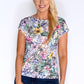 Tropical Print Top-2