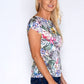 Tropical Print Top-2