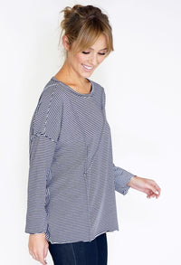 Cutabout Stripe Jersey Top