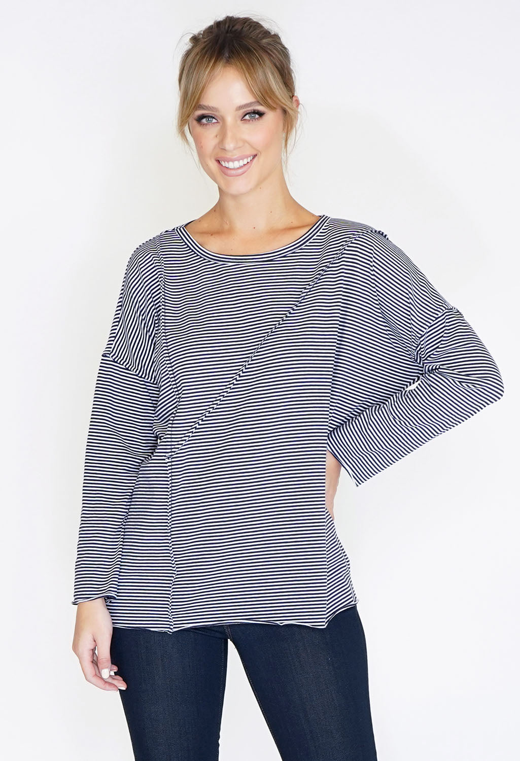 Cutabout Stripe Jersey Top