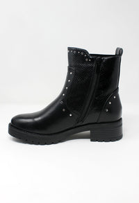 Stud Detail Chunky Ankle Boots