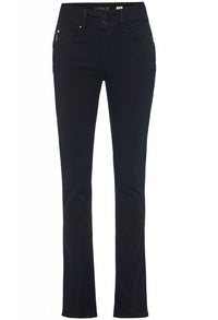 PUSH IN SECRET SLIM TRUE BLACK JEANS (30 Leg)