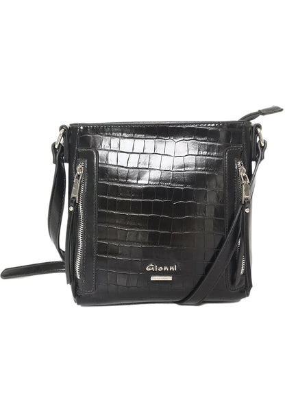 Gloss Crococdile Crossbody Bag