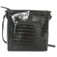 Gloss Crococdile Crossbody Bag