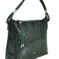 Snake Hobo Bag Green