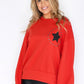 Red Circle of Stars Jumper